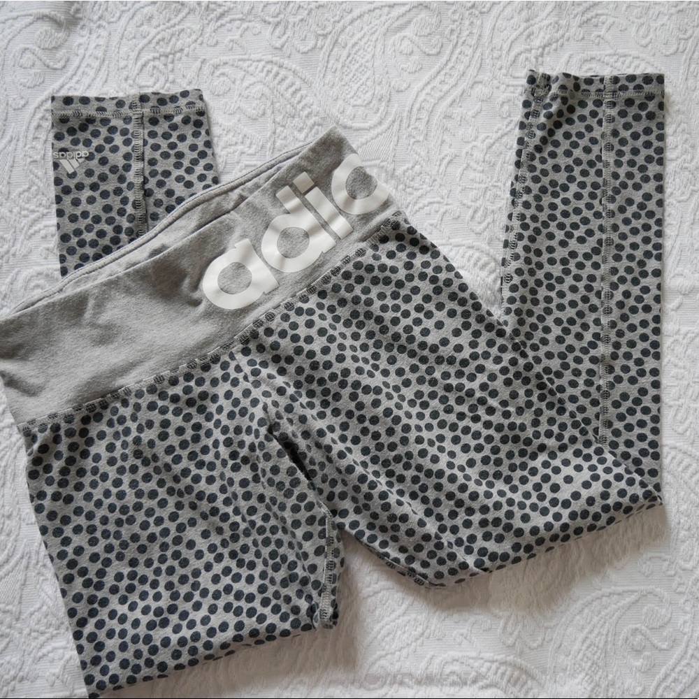 Adidas Polka Dot Cotton Tights